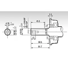 Motore a benzina Honda GX160 Hp 5.5